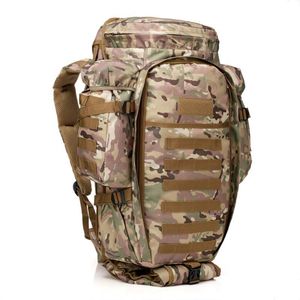 Wytrzymałym nylonowym laptopa molle plecak wodoodporny Waterproof Combat Tactical Military Bag CS plecak