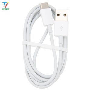 1M Typ C Kabel ładowarki USB Micro V8 Kable Line Line Metal Plug Ładowanie dla Samsung Note 20 S9 Plus 300 sztuk / partia