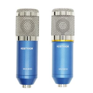 BM-800 Microfono palmare cablato a condensatore dinamico Mic Sound Studio per kit di registrazione KTV Karaoke con supporto antiurto