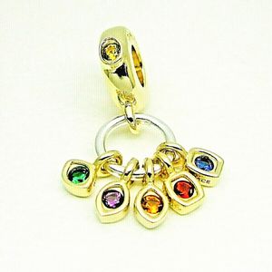 Movie Mavel Infinity Stones Dangle S925 Silber Pandora Charms für Armbänder DIY Schmuckherstellung Lose Perlen Silberschmuck Großhandel 760774C01