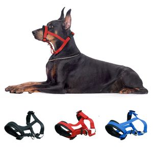 Forte cão focinho macio pvc ajustável cão coleira de cachorro máscara para pequenos cães grandes cães grandes hound pet suprimentos