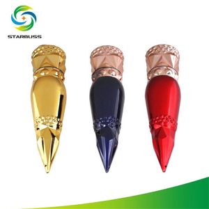 New metal pipe gold shell aluminum alloy pipe Scepter with hanging rope