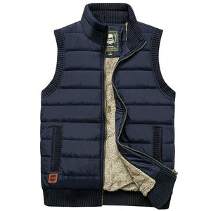 New Brand Mens Gilet Giacca senza maniche Casual Allentato Caldo Uomo Gilet Fotografo Reporter Gilet Multi-Tasche Cappotti M-5XL