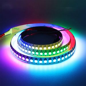 LED Strips WS2812B Individual Addressable LEDs Strip Light USB V Pixels ft RGB Dream Color Chasing Rainbow Lighting for TV mm