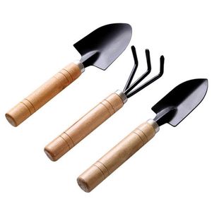 Andra trädgårdsmaterial Patio, Lawn Home Drop Delivery 2021 3st/Set Mini Balcony Home-odlad Potte Planting Flower Spade Shovel Rake Iieyn