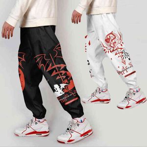 2021 Japonia Anime Touhou Projekt Joggers 3D Spodnie Mężczyźni / Kobiety Spodnie Hip Hop Spodnie dresowe Cirno Flandre Scarlet Cosplay Costume H1223