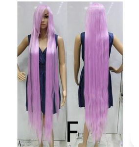 150 cm Uzun Cosplay Peruk Prenses Büyülü Saç Rapunzel Cosplay Peruk