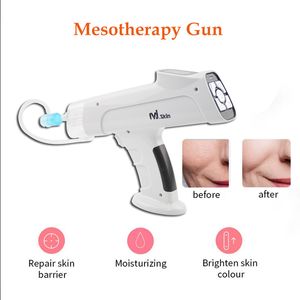 Ny mesoterapi pistol högtryck nål vakuum meso pistol ansiktsinjektion pistol terapi hud föryngring rynka borttagning maskin