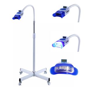 30W Salon zoom Mini Dental Tooth bleaching Machine blanchiment dentaire 10 laser led light teeth whitening blue lamp with stand