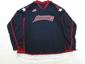 Costume Personalizado Lethbridge Hurricanes Whl Hockey Jersey Adicionar Qualquer Número Número Mens Kids Jersey XS-5XL