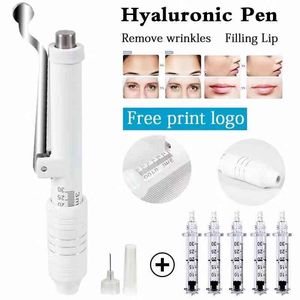 0.3 Hyaluron Pen Beauty High Pressure Lip Filler Lip Injector Meso Gun with Ampoule Anti Wrinke Lip Plumps Atomizer Injection