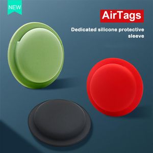 Wholesale soft mount for sale - Group buy For Airtags Tracker Silicone washable Case Anti lost Protective Sleeve Back Adhesive Mount Soft Cover Protector For Airtag Accessoriesa52