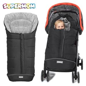 Baby Sleeping Bag Snowproof ولد مظروف CT في عربة مسافات دافئة شرنقة للسفر للسفر 220225