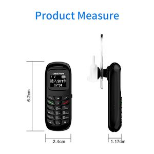 Bluetooth Dialer Wireless Cell Phone Earphones Hand-free Headset Support SIM Card Mini Mobile Phone Headphone GTstar L8STAR BM70 300mAh Cellphone