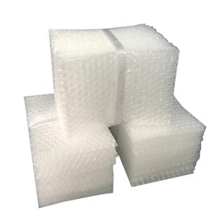 10*15cm Bubble Cushioning Wrap Air Column Bag Coil Express Packaging Shockproof Film Anti-collision Buffer Inflatable Bubbles Columns Courier Bags