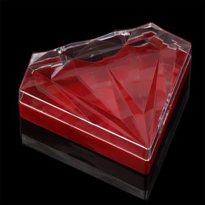 Wholesale 24 tray for sale - Group buy Plastic Diamond box false eyelashes packing box D mink lash case empty storage box with eyelash tray DHL