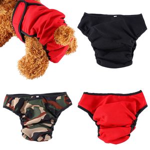 Dog Apparel Pet Female Physiological Pants Diaper Underwear Washable Sanitary Panties