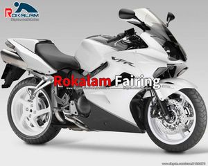 Для Honda VFR800 белый мотоцикл Body VFR 800 2005 2006 2007 2010 2011 2012 2012 Aftermarket обтекатели частей обтекатели (литье под давлением)