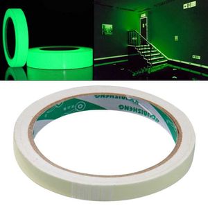 3M Lysande fluorescerande nattband Självhäftande glöd i Dark Sticker Tape Säkerhet Säkerhetsdekoration VARNING TAPE