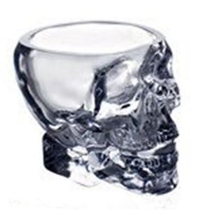 Transparente Glas-Schädel-Tasse, Mini-Bier-Wein-Tassen, hohe Temperaturbeständigkeit, Persönlichkeit, Kaffeebecher, neue Ankunft 3 2jh F2