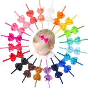 20 pcs baby meninas magro headbands Grosgrain fita 3 