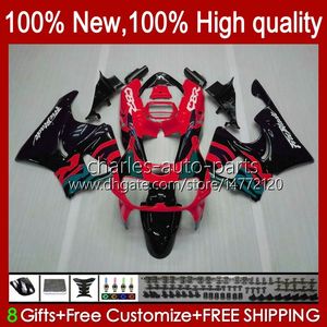 Corpo rosso nero Per HONDA CBR893 CBR 893RR 900RR 900 893 RR 94HC.161 CBR893RR 89 90 91 92 93 CBR900RR 1989 1990 1991 1992 1993 Kit carenatura