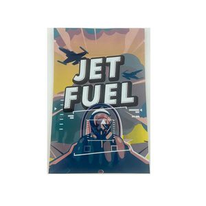 Ceppi regolari Borse Runtz Jet fuel cali packs 710 borsa a prova di odore di fiori di erbe secche borsa stand up smerigliata personalizzata