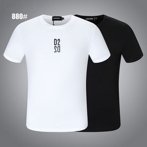 DSQ Padrão T-shirt D2 Phantom Turtle 2020SS New Mens Designer Camiseta Paris Moda Tshirts Verão Masculino Qualidade Superior 100% Algodão To879