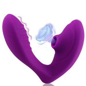 Giyilebilir emme vibratör 10 hız vibtrasyon vajinal g-spot vibratörler klitoris stimülasyon enayi erotik flört seks oyuncakları