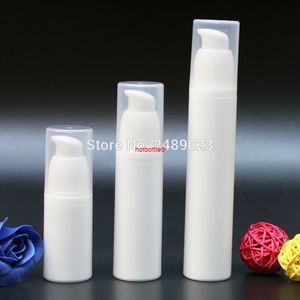 Reise Mini tragbare leere nachfüllbare Flaschen Pumpe Airless Kosmetikbehälter mit transparenter Kappe 100 teile/los 30 ml 50 ml pls bestellen