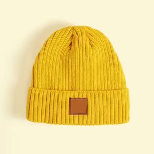 79129 Gorro CH de malha de inverno dos EUA, gorro de lã de malha vertical de inverno unissex com dobras gorros casuais chapéu 5 cores de alta qualidade
