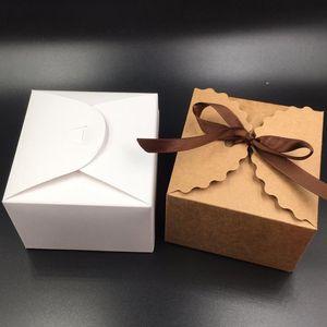 30 pezzi scatola regalo marrone scatole di caramelle di carta kraft per caramelle \\ torta \\ gioielli \\ regalo \\ cioccolato \\ scatole di imballaggio per feste 30p jllNpZ