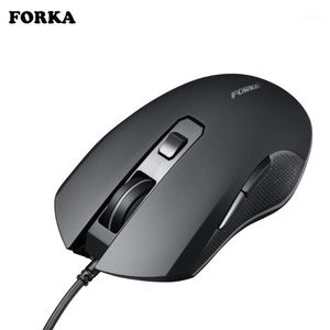 Myszy przewodowa myszka gier 6Button 3200dpi LED USB Computer Gamer Silent Optical z podświetleniem do laptopa na PC 1