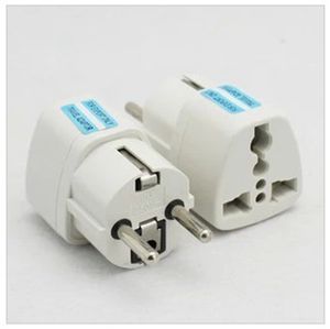 Adaptador de tomada para carregador de laptop, para eua, de, ue, reino unido, conversão de viagem padrão europa, frete grátis