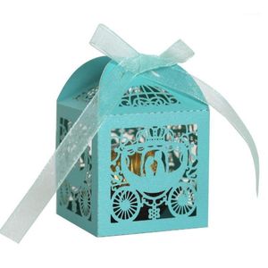 Confezione regalo Scatole per sacchetti di caramelle in stile europeo in carta perlescente con borsa per regali con fiocco in nastro per la festa di compleanno di nozze1