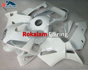 For Honda CBR600RR F5 2003 03 White Fairings Kit CBR600RR 2004 04 Complete Motorcycle Bodywork (Injection Molding)