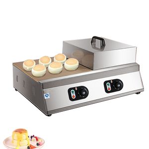 Sıcak Snacks Japon Kabarık Suffle Pan Kek Makinesi Baker Ticari Dijital Ekran Suffle Makinesi Mutfak Ekipmanları
