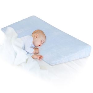 2020 New Baby Sleep Positioner Pillow Anti-Reflux High Incline Newborn Baby Crib Wedge LJ201014