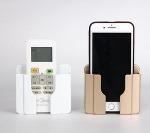 Xiruoer-Ny Cool Phone Laddningshållare Bracket för iPhone 11 Väggmontering Stativ Häftig Slitstark Socket Hylla Praktiskt hotell Universal H76-1