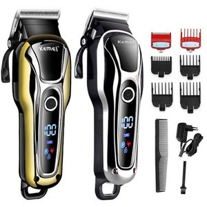 Barber shop hair clipper professional trimmer for men beard electric cutter cutting machine cut cordless corded 220106