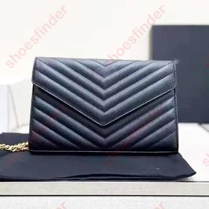 Black Red Women's Envelope Luxurys Chain Bag Designer Market Exquisite Fabric Perfect Crossbody Bags Details Portable Fashion Soft and Comfortable Handbags