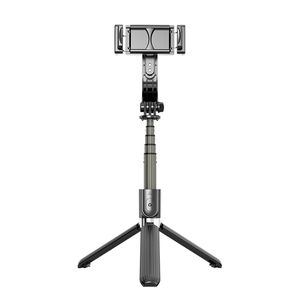 Fabrika Toptan L08 Grim Gimbal Stabilizatör Tripod Otomatik Denge SPAKE Selfie Stick Tutucu Kablosuz Bluetooth Uzaktan Ayarlanabilir Stand