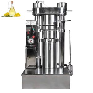 Factory direct sales automatic hydraulic oil press stainless steel oil press walnut pine nut olive peanut corn oil press