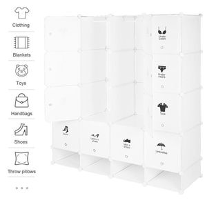 High Quality Plastic Clothes Shoes Cabinets DIY Wardrobes Bedroom Furniture 4/5/8 Layers Large Capacity Shoes Rack Shelf