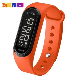 SKMEI Bracelet de sport avec montre Ceinture détachable Horloge électronique Bar étanche Multifonctionnel Multifonctionnel Matière acrylique numérique