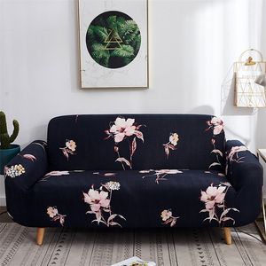 Elastic Sofa Slipcover Stretch Couch Cover Tight Wrap Sofa Covers For Living Room Sectional Furniture Armchairs 1/2/3/4-seater LJ201216