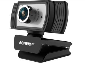 AONI C33 Web 1080P HDのWebカメラの内蔵HDマイクUSB Webコンピューターのコンピューターのカメラプロのアンカー美容カメラ