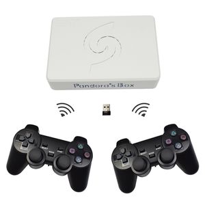 Puszka pandory 9D 2500 w 1 płycie głównej 2 graczy przewodowy pad do gier i bezprzewodowy pad do gier zestaw Usb connect joypad ma gry 3D Tekken