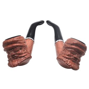 Unique Wood Hand Pipes 135MM Long Wooden Cigarette Holder Smoking Accessories Water Pipe Accessory Wholesale