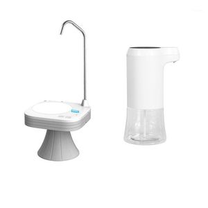 Vloeibare zeepdispenser Automatische elektrische drinkwaterpomp met schuimende handwasapparaat